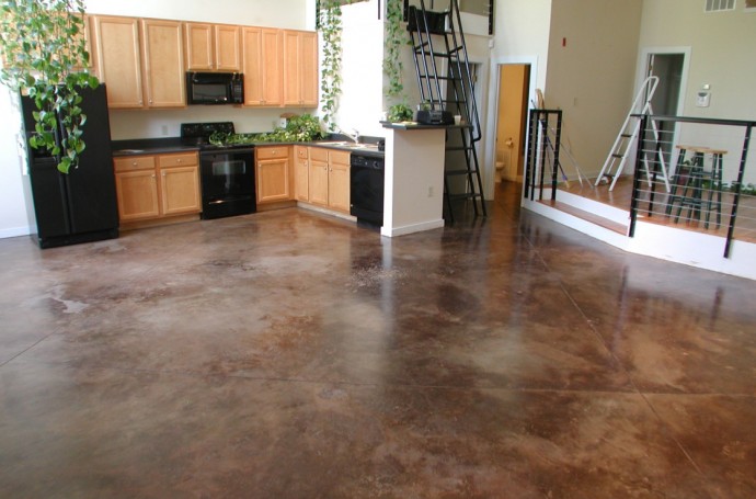 concrete floors